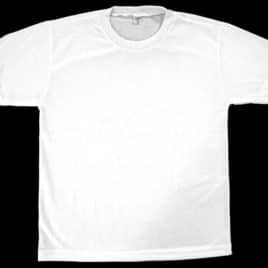 camiseta branca lisa